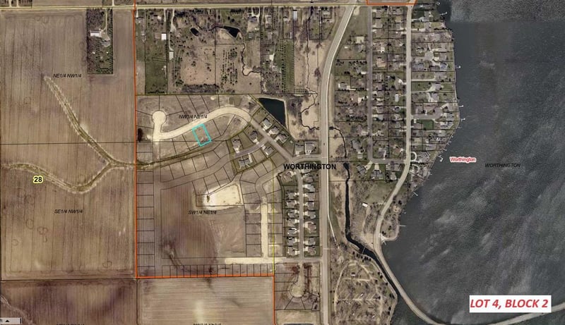 Lot 4 Block 2 Sterling Ave, Worthington, MN 56187