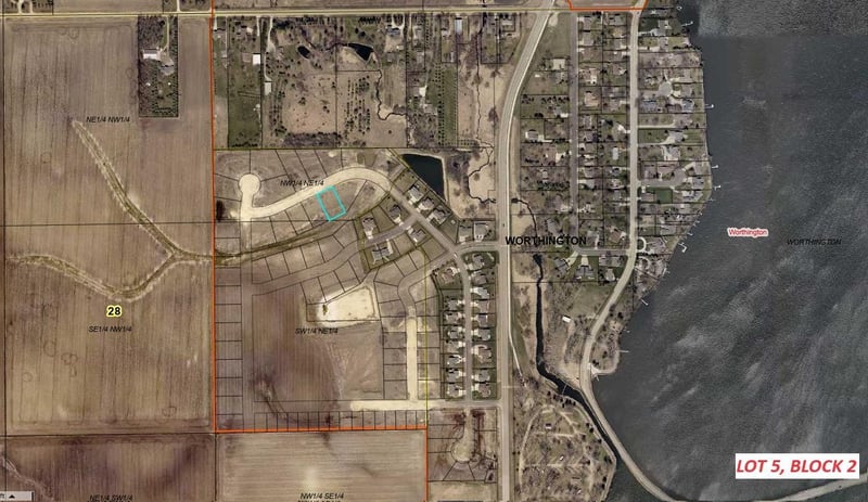 Lot 5 Block 2 Sterling Ave, Worthington, MN 56187