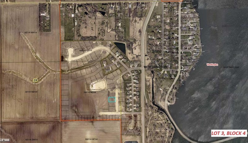 Lot 3 Block 4 Campbell Blvd, Worthington, MN 56187