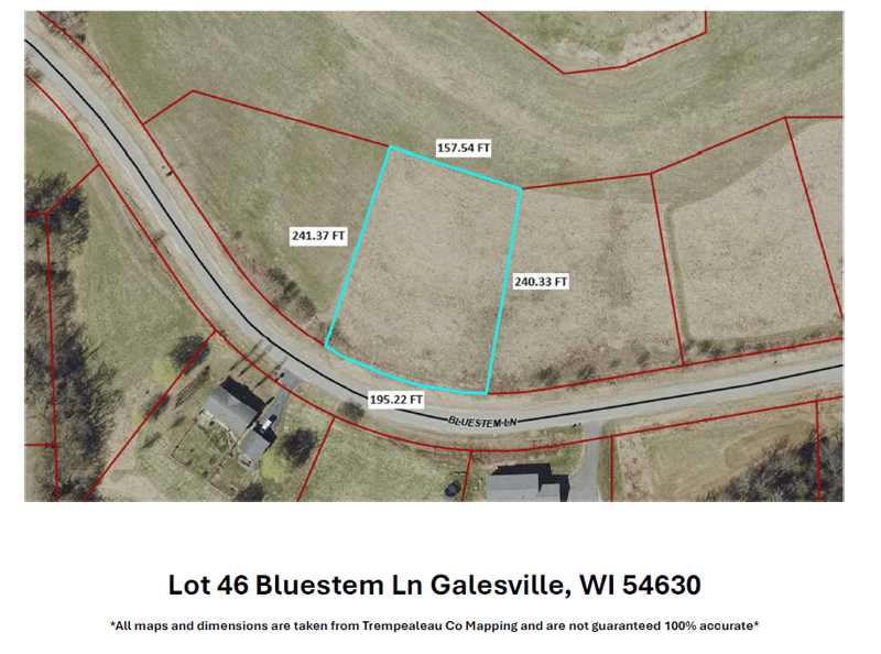 Lot 46 Bluestem Ln, Gale Twp, WI 54630