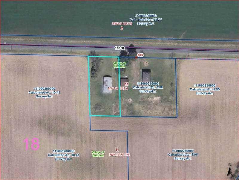 XXX 1st St, Centuria, WI 54824