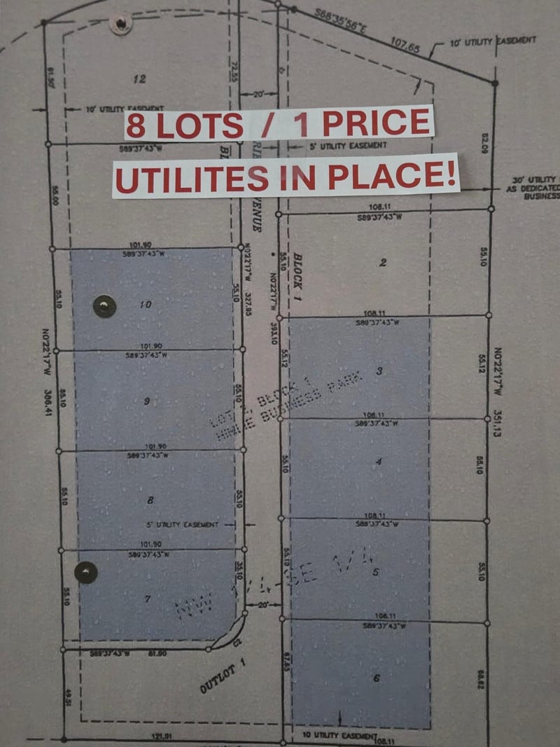 8 Lots - 1 Price Briella Ave, Rushford, MN 55971
