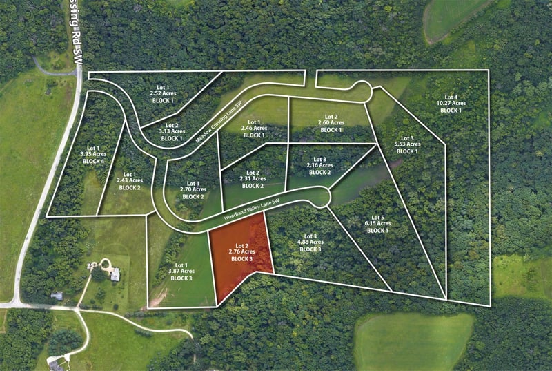 TBD L2b3 Woodland Valley Ln SW, Rochester, MN 55902