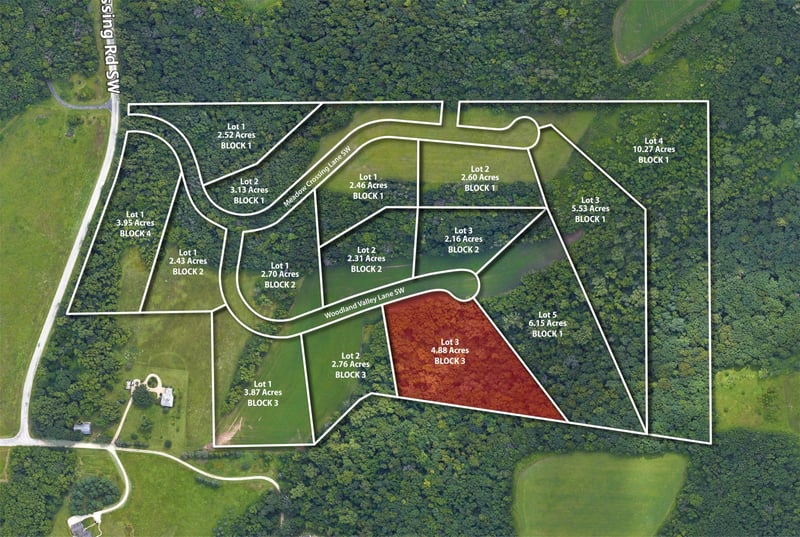TBD L3b3 Woodland Valley Ln SW, Rochester, MN 55902