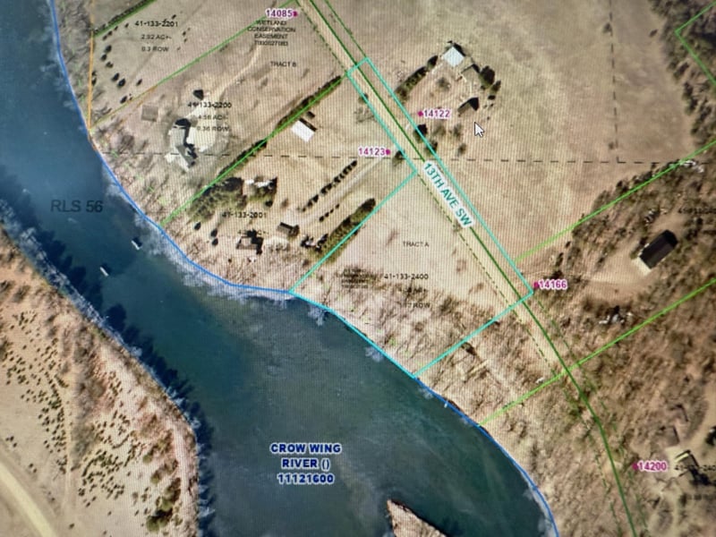 River Frontage 3.38 Acres Tract A 13th Ave SW, Pillager, MN 56473