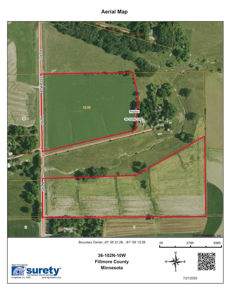 TBD 331st Ave, Harmony, MN 55939