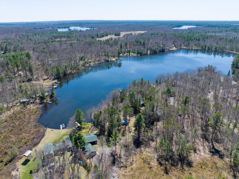 10151 N Sandy Beach Rd, Hayward, WI 54843