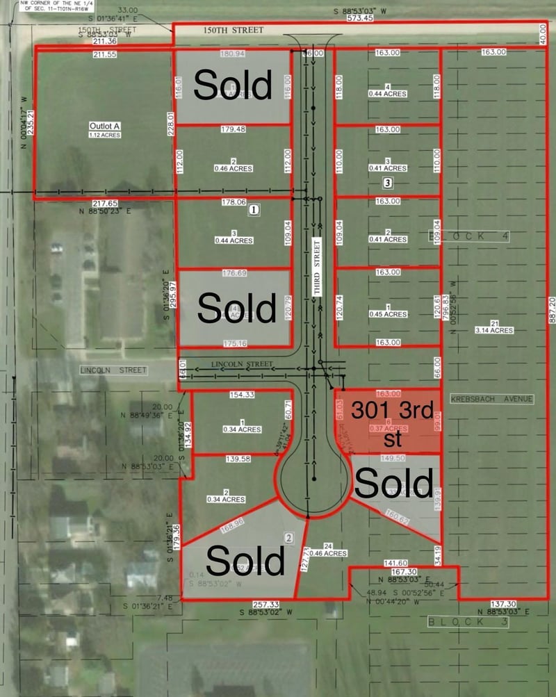 301 3rd St NW, Adams, MN 55909