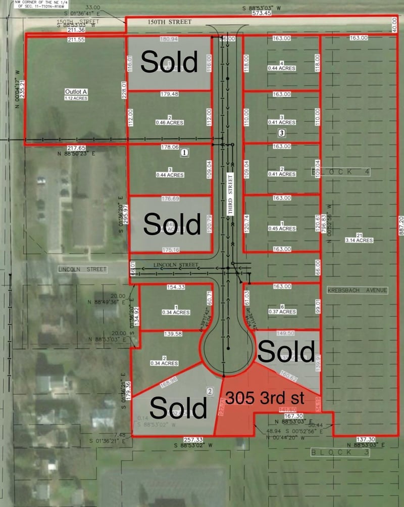 305 3rd St NW, Adams, MN 55909