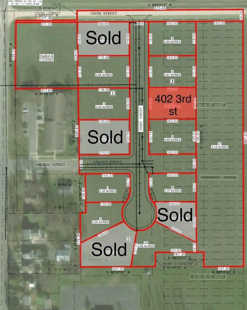 402 3rd St NW, Adams, MN 55909