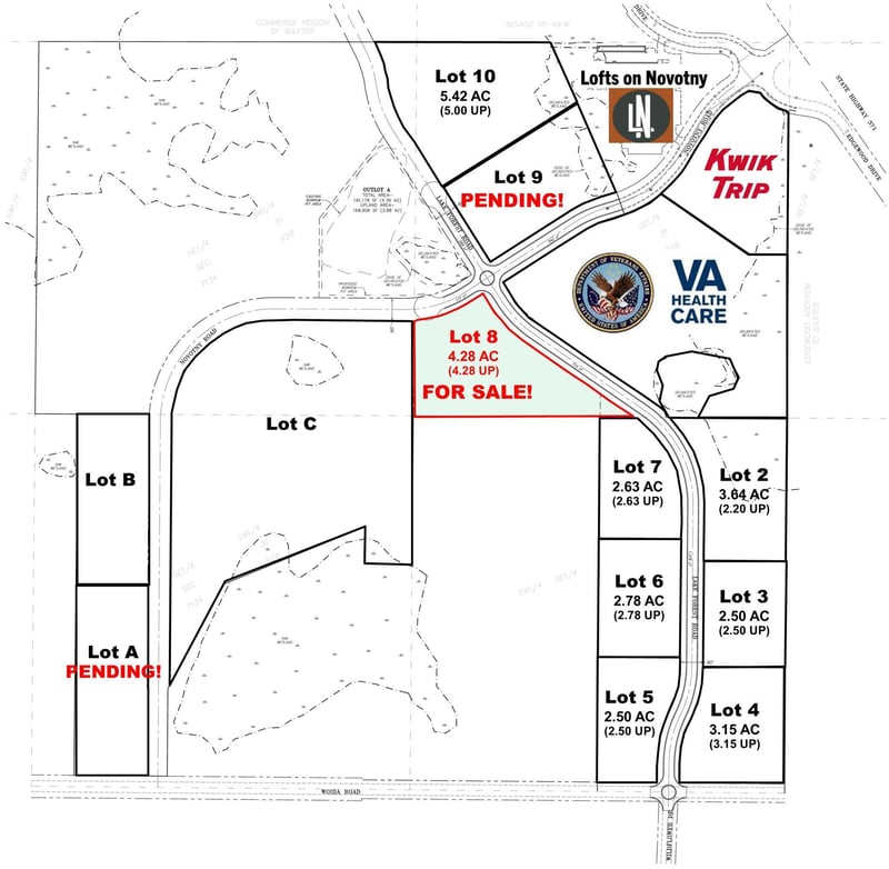 Lot 9 Novotny Rd, Baxter, MN 56425