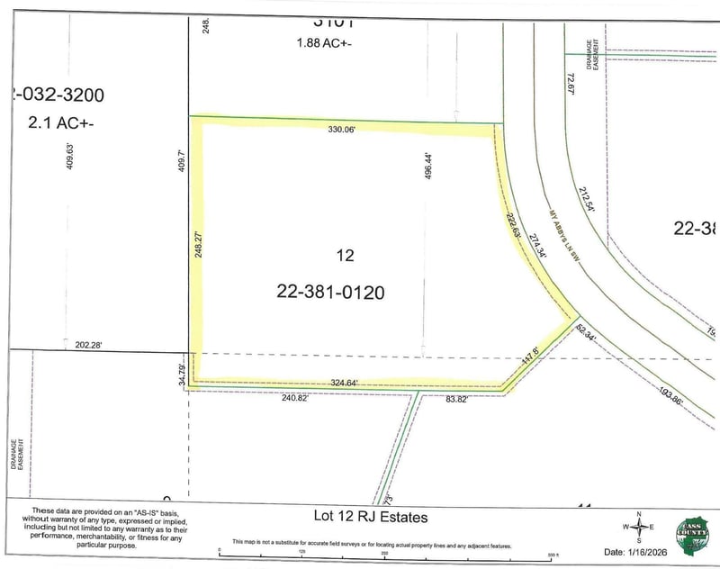 XX12 TBD My Abbys Way Ln SW, Pequot Lakes, MN 56472