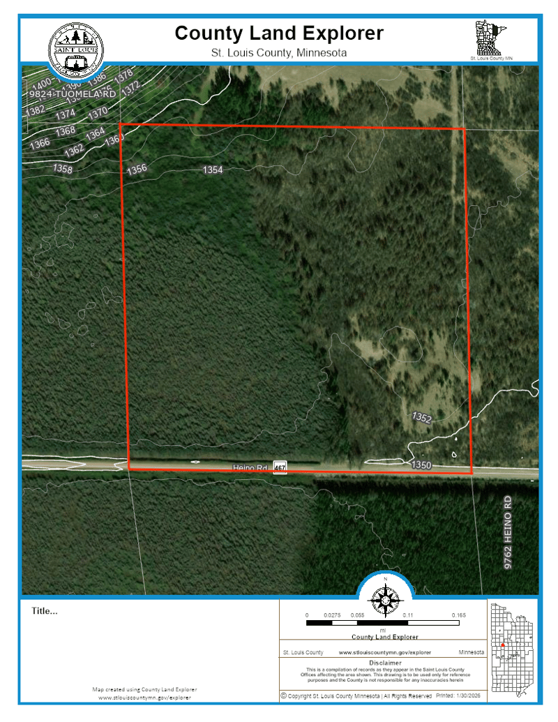 TBD Heino Rd, Angora, MN 55703