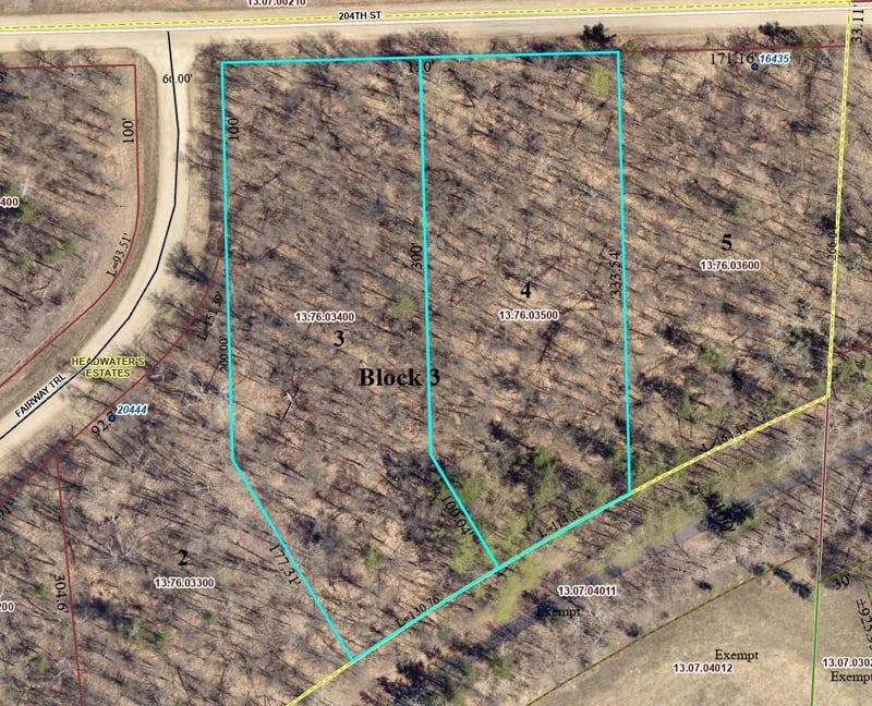 TBD Lot 3 204th St, Park Rapids, MN 56470