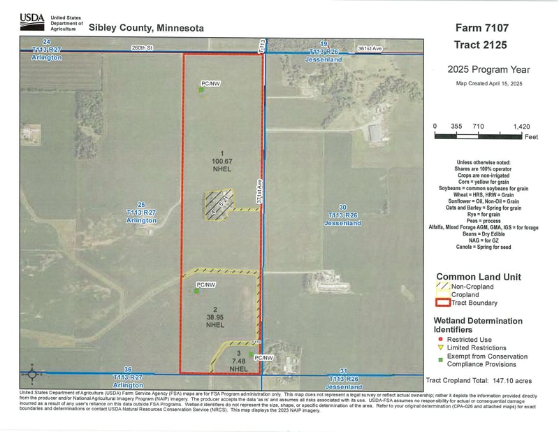 XXX 371st Ave, Henderson, MN 56044