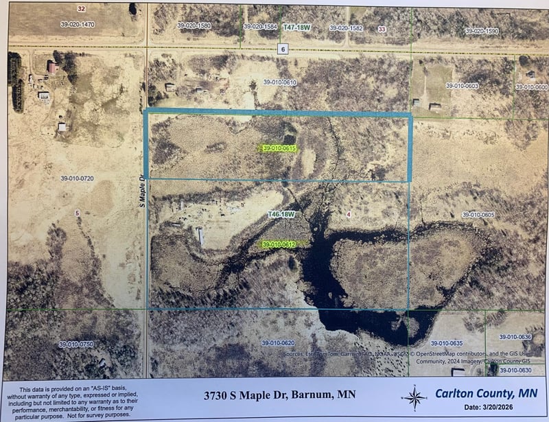 3730 S Maple Dr, Barnum Twp, MN 55707