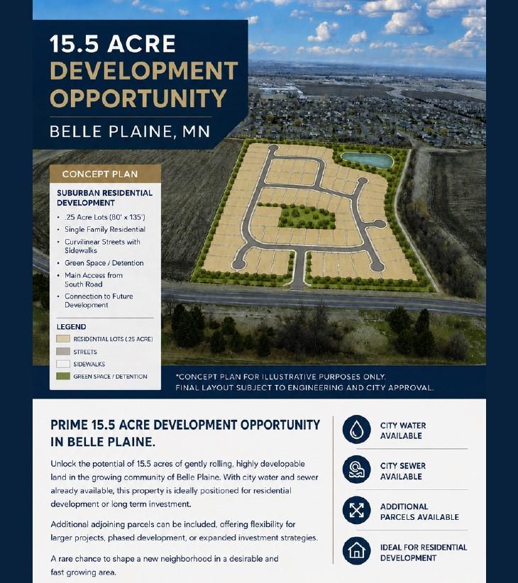 XX Daniel Dr, Belle Plaine, MN 56011