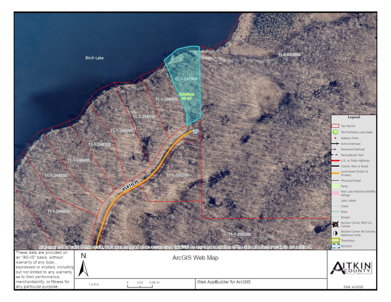 Lot 1 454th Pl, Aitkin, MN 56431