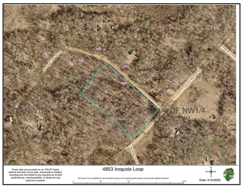 4853 Iroquois Loop, Motley, MN 56466