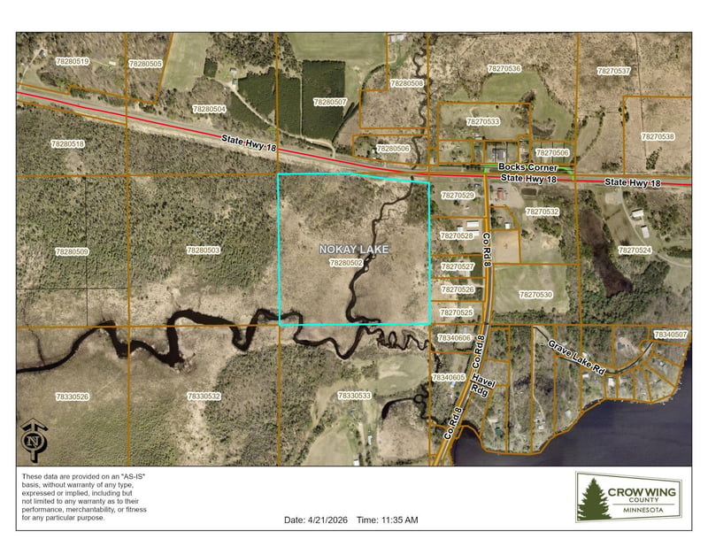 40 acres Hwy 18, Brainerd, MN 56401