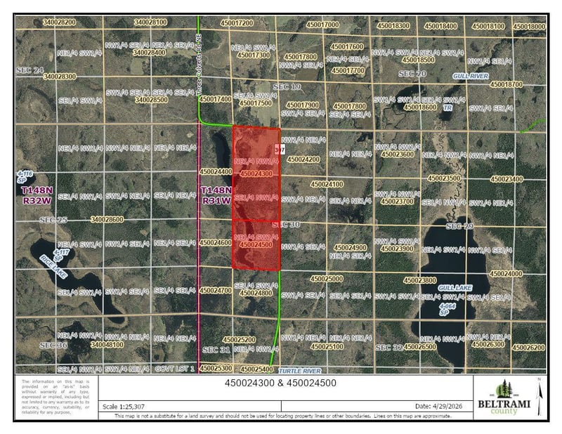 TBD Ct 307, Blackduck, MN 56630