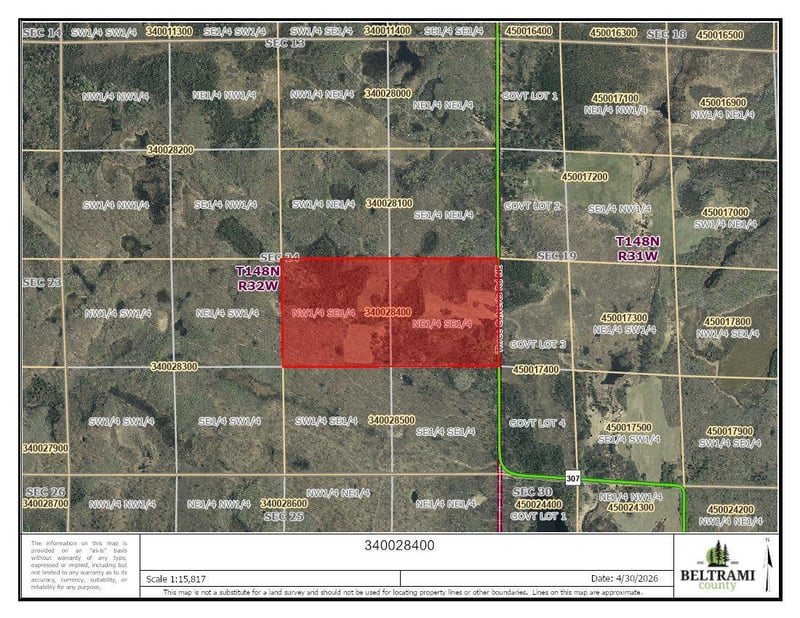 TBD 307, Blackduck, MN 56630