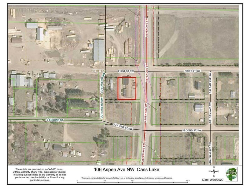 106 Aspen Ave SW, Cass Lake, MN 56633