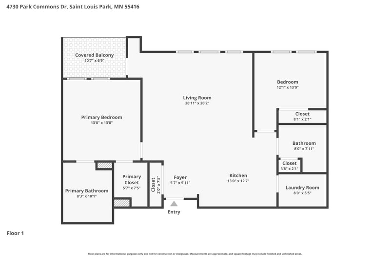 4730 Park Commons Dr #218, Saint Louis Park, MN 55416