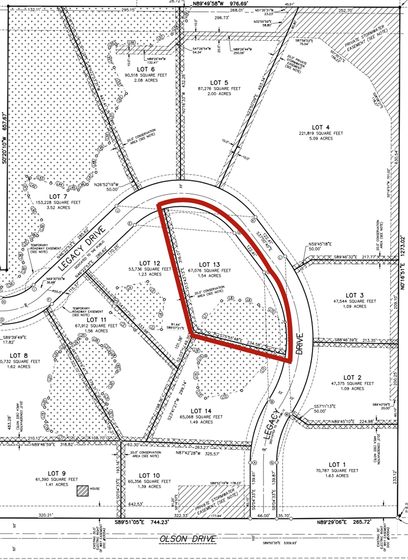 Lot 13 Legacy Dr, Eau Claire, WI 54703