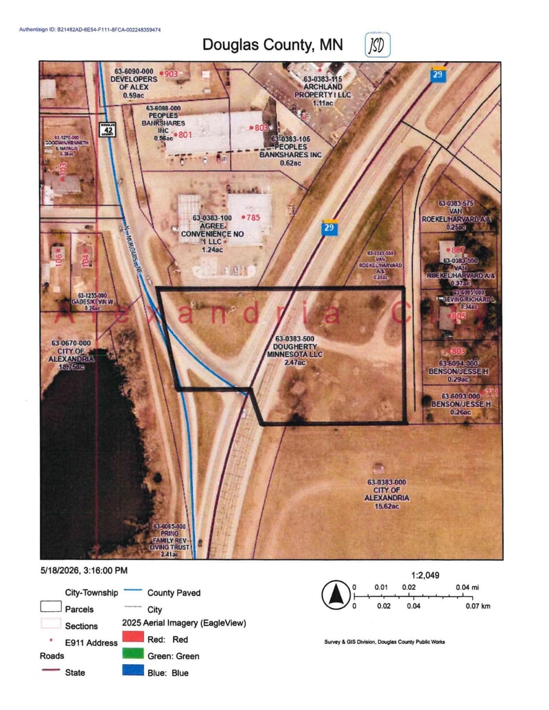 TBD State Hwy 29 N & Sunnyside Dr N, Alexandria, MN 56308