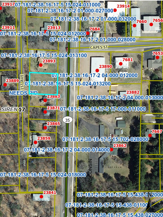 TBD Hwy 35, Siren, WI 54872