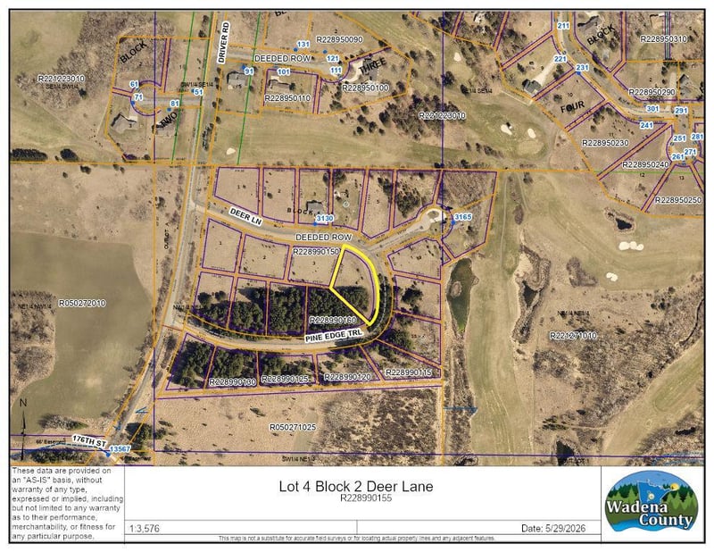 Lot 4 Block 2 Deer Ln, Wadena, MN 56482