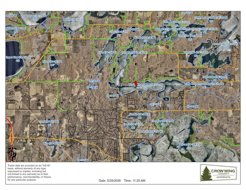 9235 Ossawinnamakee Rd, Pequot Lakes, MN 56472