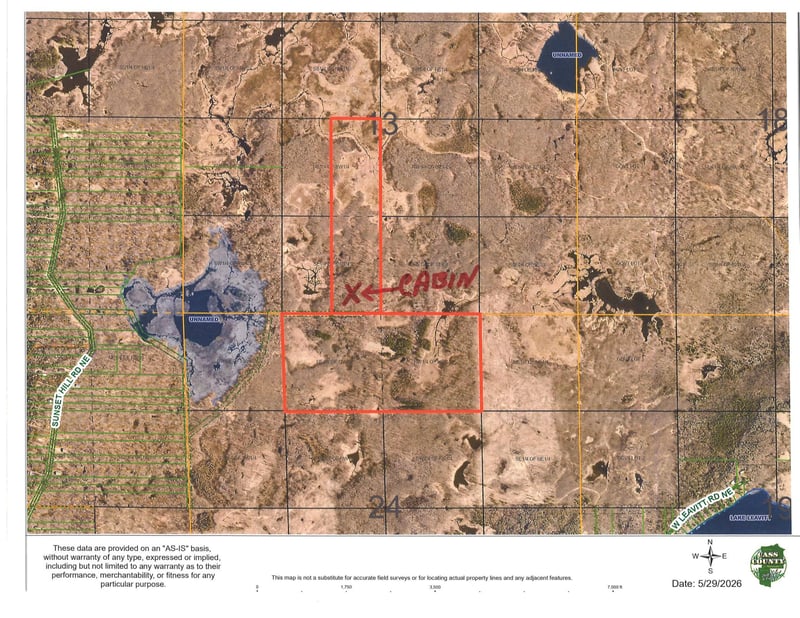 TBD Crooked Lake Twp, Outing, MN 56662