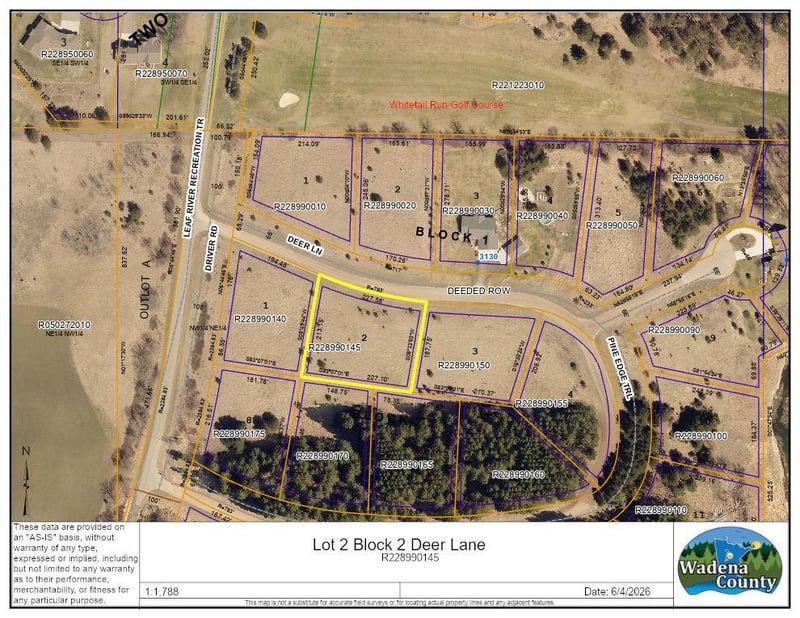 Lot 2 Block 2 Deer Ln, Wadena, MN 56482