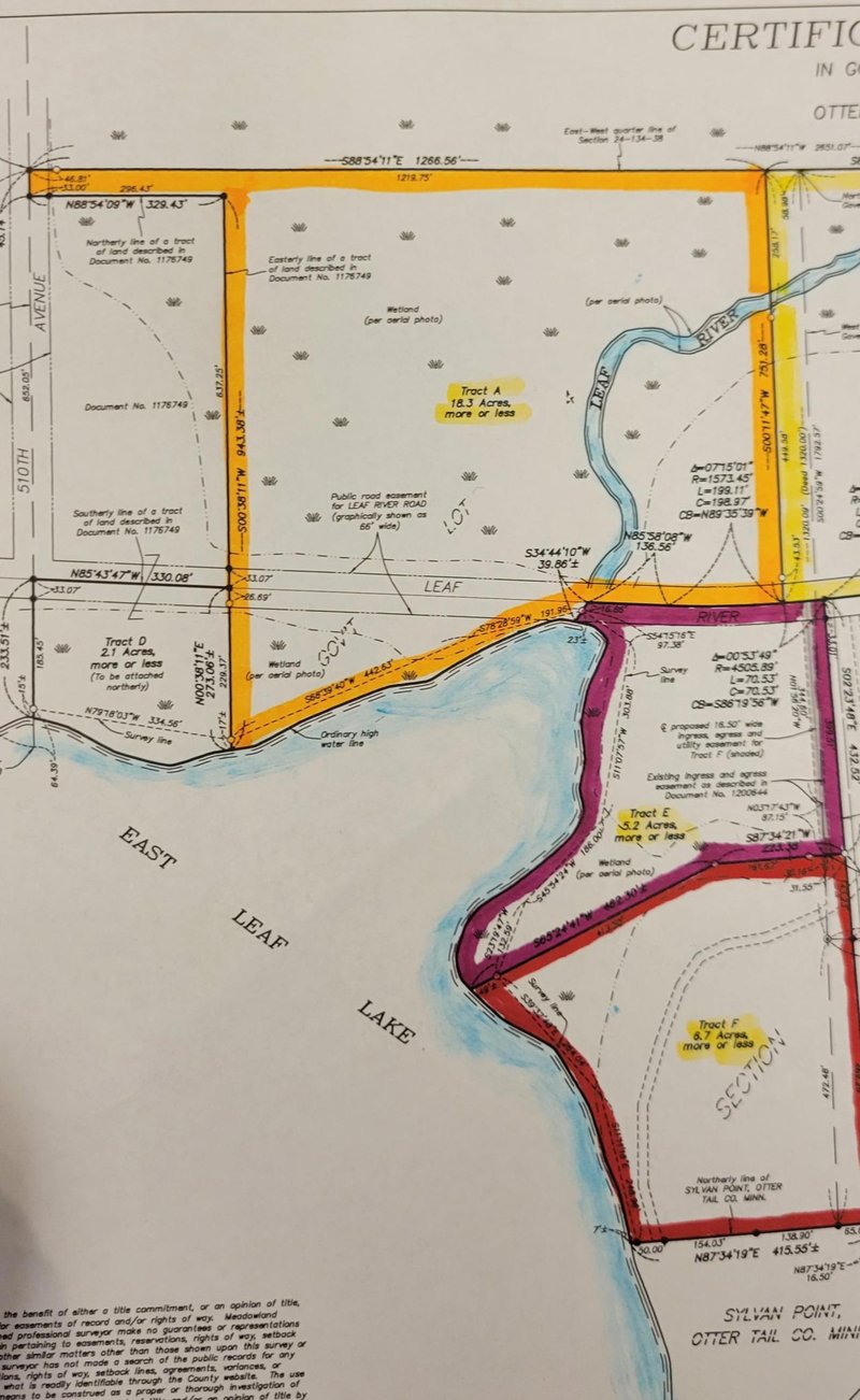 512xx Leaf River Road Tract A, Ottertail, MN 56571