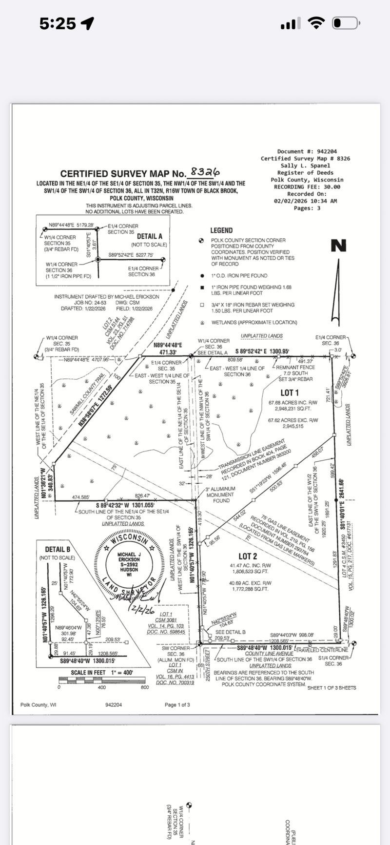 TBD County Line Ave, Clear Lake, WI 54005