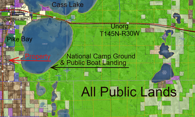 13255 Pike Bay Loop NW, Cass Lake, MN 56633