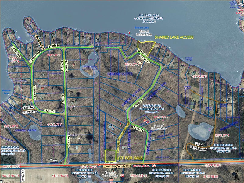 XXX County Road I, Balsam Lake, WI 54810