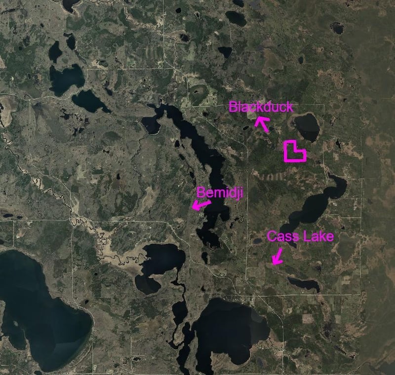 TBD N Moose Lake Rd, Pennington, MN 56663