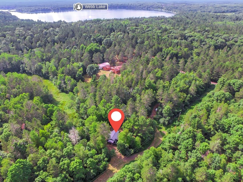 2749 E Webb Lake Rd, Webb Lake, WI 54830