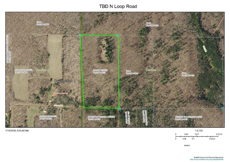 TBD N Loop Rd, Drummond, WI 54832