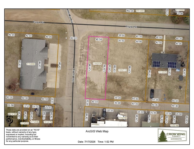 TBD Poplar St, Crosby, MN 56441