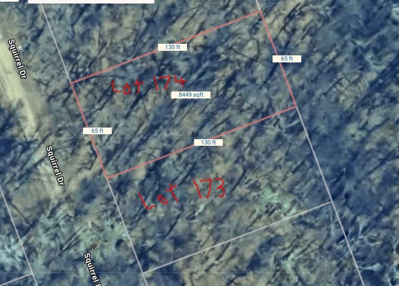 xxx TBD Lots 173 - 174 Squirrel Dr, Breezy Point, MN 56472