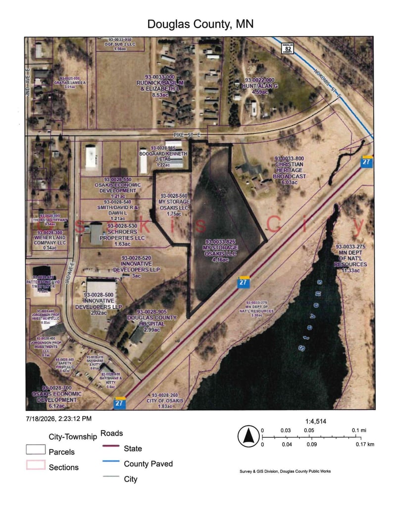 398 E Pike St, Osakis, MN 56360