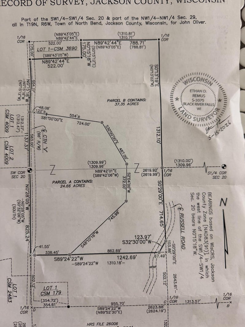 TBD County Road V, Melrose, WI 54642