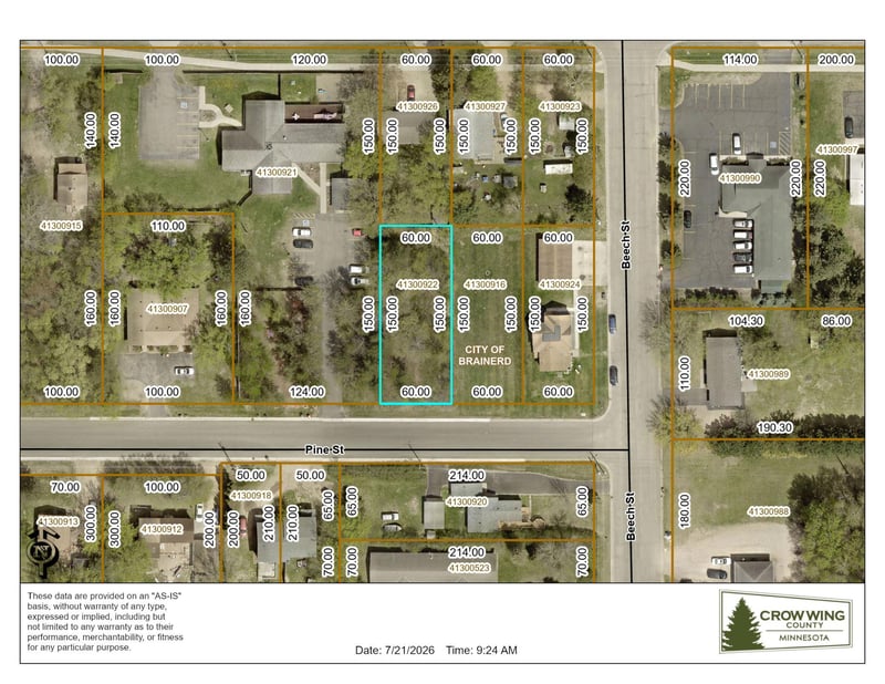 Lot 15 Pine St, Brainerd, MN 56401