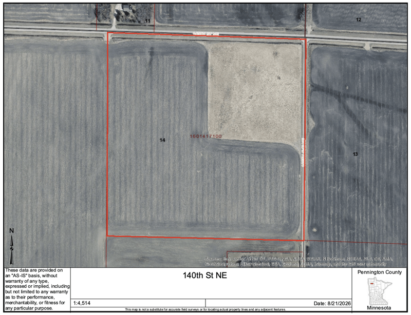 TBD 140th St NE, Thief River Falls, MN 56701