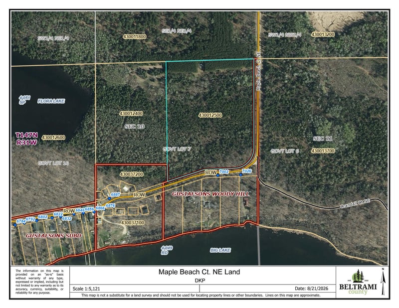 TBD Maple Beach Ct NE, Bemidji, MN 56601