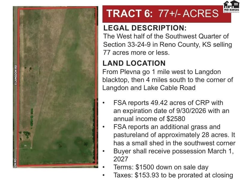 S Langdon Rd, Plevna, KS 67568